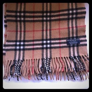 Burberry scarf